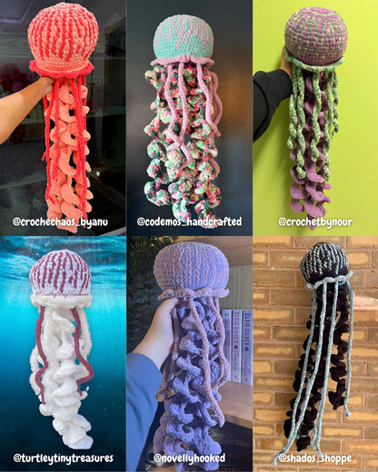 Large Compass Jellyfish Pattern