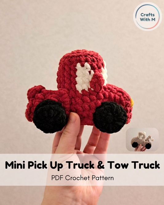 Mini Pick Up Truck & Tow Truck Pattern